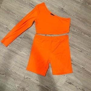 SHEIN Orange Set.